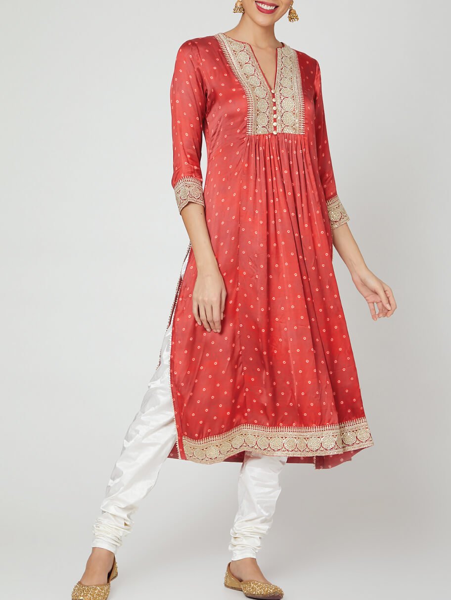 Gopi Vaid- Red Tunic