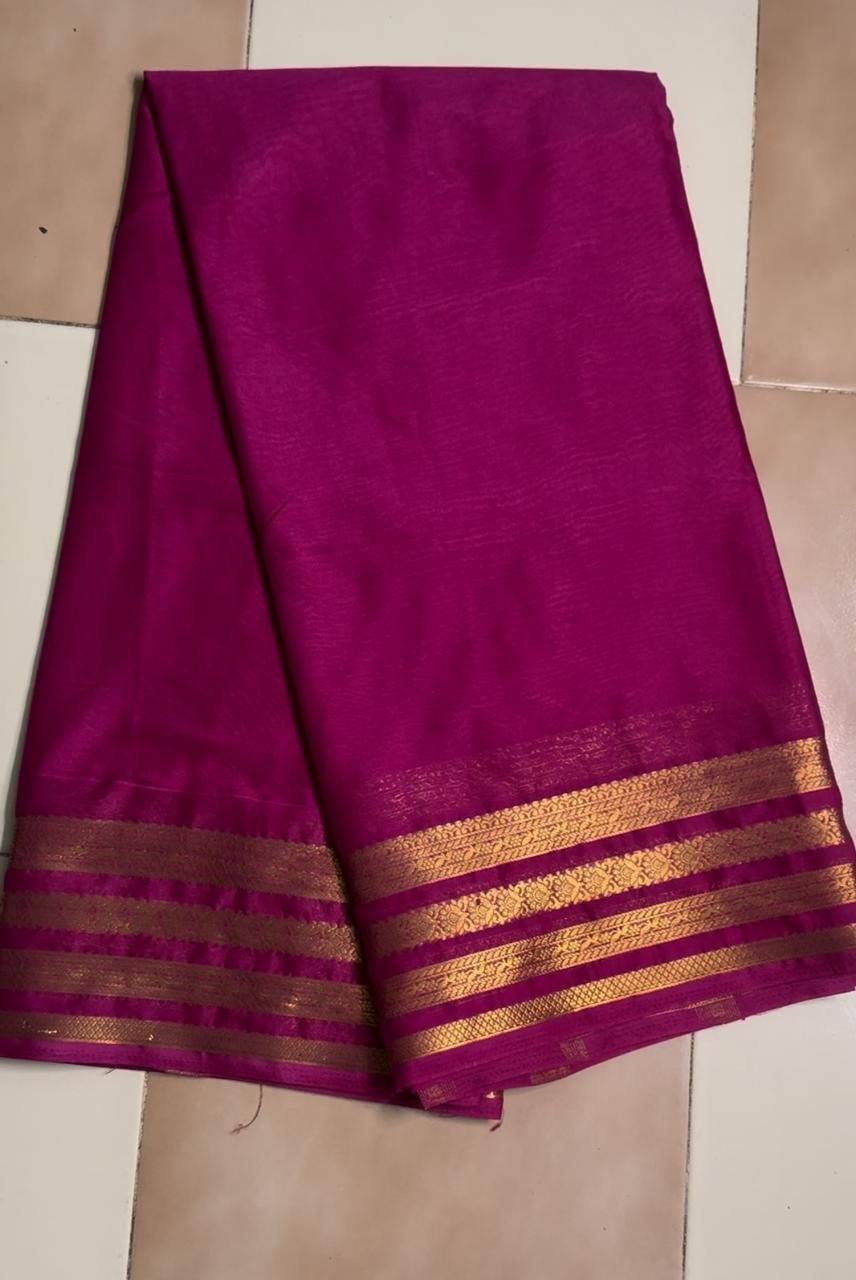 Mysore silk saree