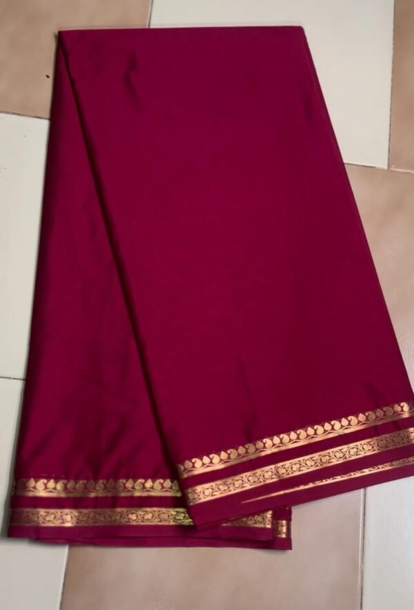 Mysore silk saree