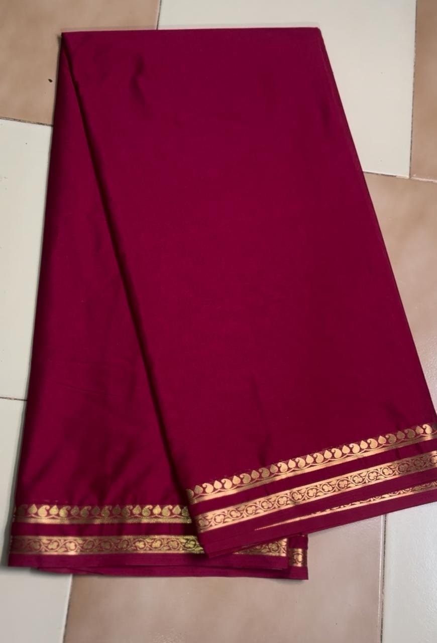 Mysore silk saree