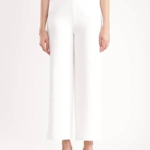 Wide Leg Pants - Off White